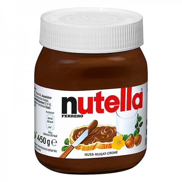 Ferrero Nutella Nuss-Nugat-Creme 450g