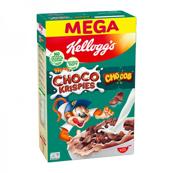 Kellog's Choco Krispies Chocos MEGA PACK, 700g