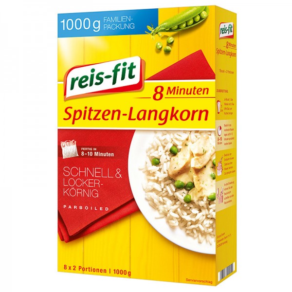 reis-fit Spitzen Langkorn Reis 1kg