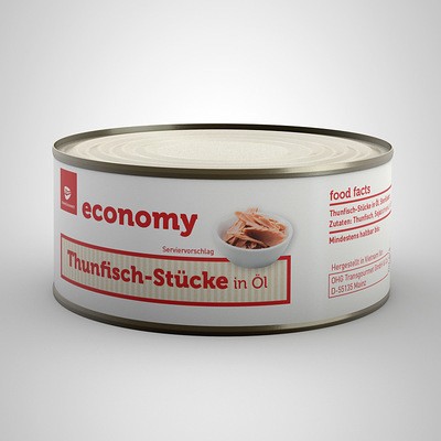 Thunfisch-Stücke in Öl, 185g