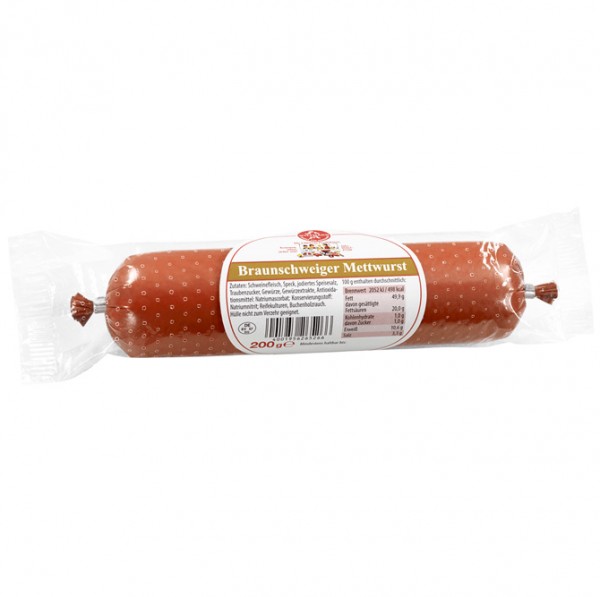 Wiltmann Braunschweiger Mettwurst 200g