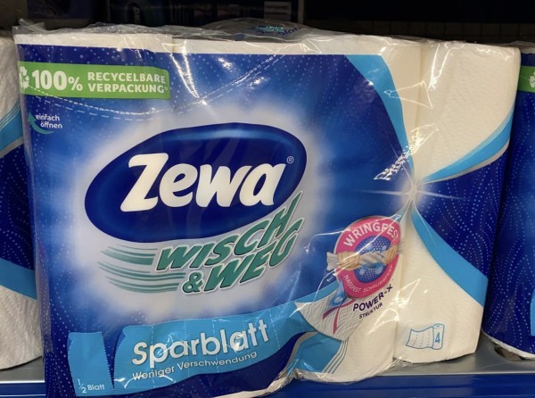 Zewa Wisch&Weg Küchenrolle, Küchentücher 4x74 Blatt