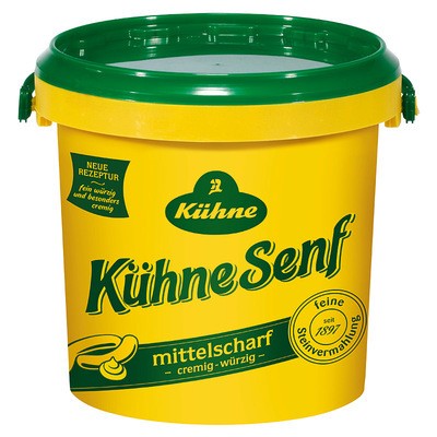 Kühne Senf mittelscharf 1kg