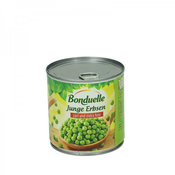 Bonduelle Junge Erbsen zart und extra fein 425ml Dose, 280g