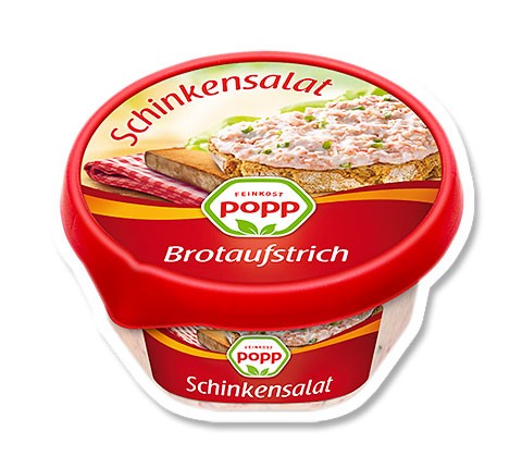 Popp Brotaufstrich Schinkensalat 150g