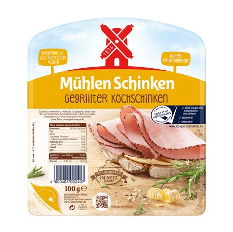 Rügenwalder Mühlen Schinken Gegrillter Kochschinken 100g