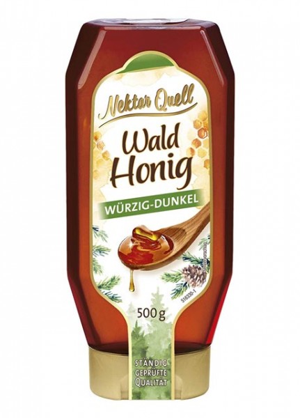 Nektar Quell Wald Honig Würzig-Dunkel 500g