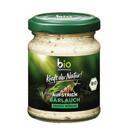 Bio Zentrale BIO Brotaufstrich Bärlauch 125g