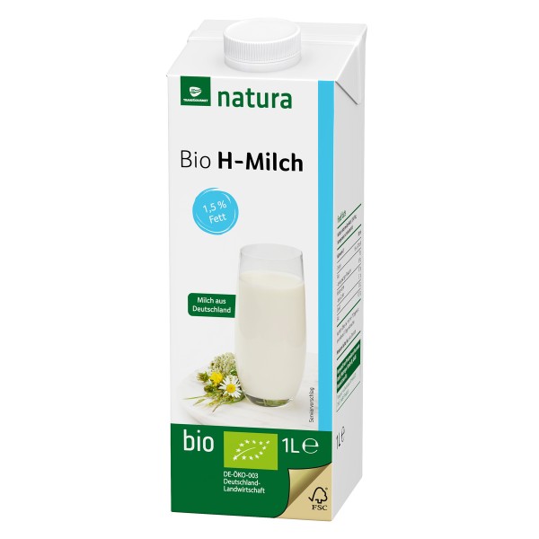 Bio H-Milch 1,5% 1L