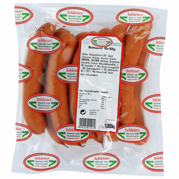 Schleizer Bockwurst 1kg