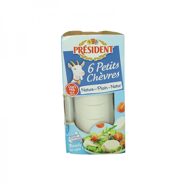 Président Petits Chèvres natur 6x16,66g