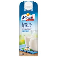 MinusL fettarme H-Milch 1,5%, Laktosefrei*, 1L