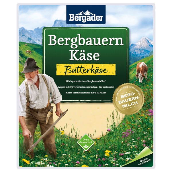 Bergader Bergbauern Butterkäse 52% 150g