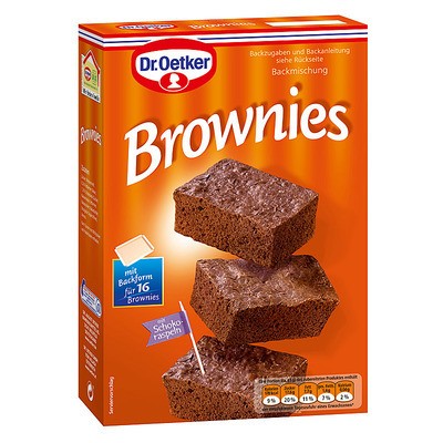 Dr. Oetker Brownies Backmischung 456g