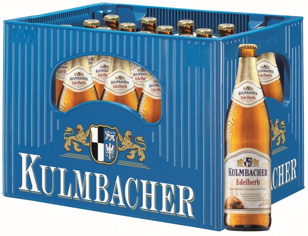 Kulmbacher Edelherb Bier 20x0,5l Flaschen