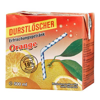 Durstlöscher Orange 0,5L