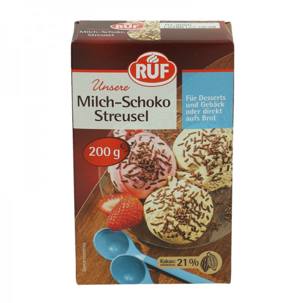 Milch-Schoko Streusel 200g