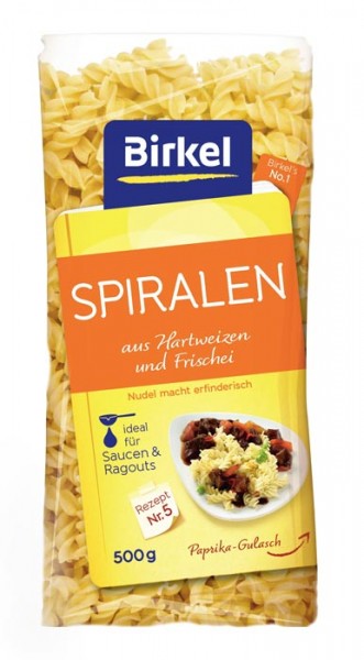 Birkel Spiralen Nudeln aus Hartweizen und Frischei 500g