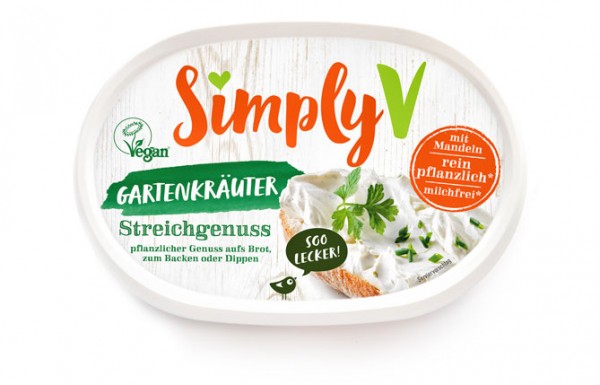 Simply V Pflanzlicher Streichgenuss Kräuter 150g