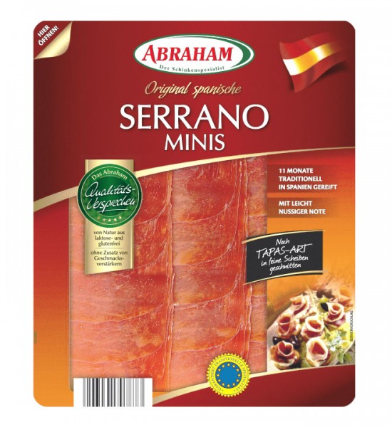 Abraham Serrano Schinken Minis 80g