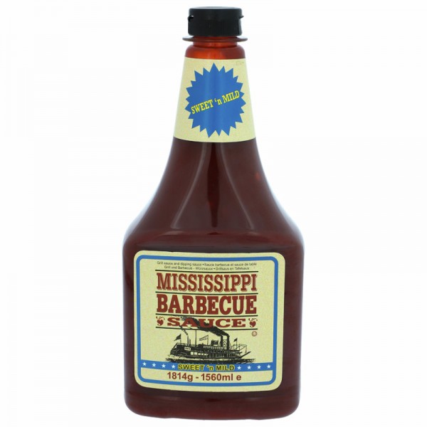 Mississippi BBQ Sauce Sweet and Mild 1560ml