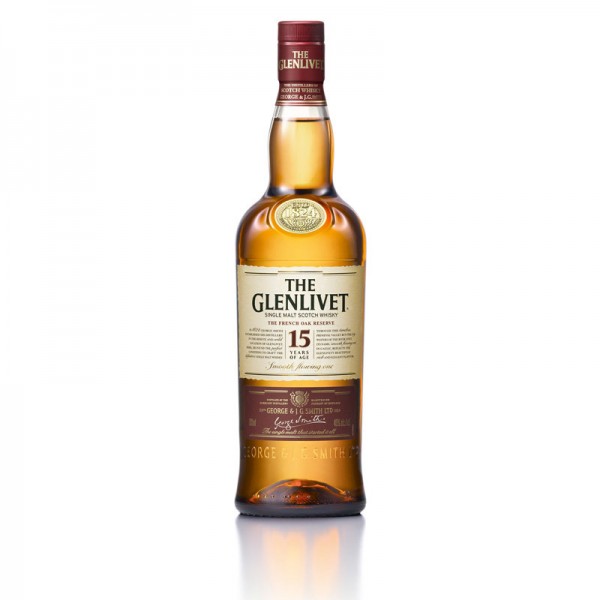 The Glenlivet Single Malt Scotch Whisky 15 years of age 40% 0,7L