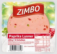 Zimbo Paprika-Lyoner 200g Zimbo Paprika-Lyoner 200g