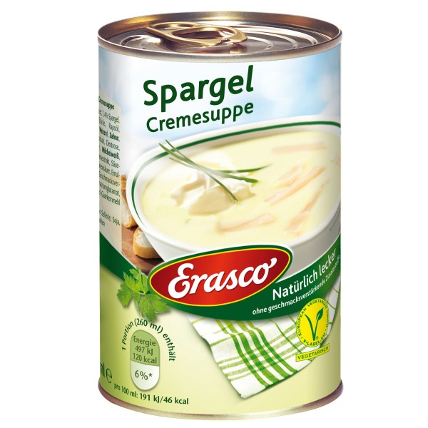 Erasco Spargel-Cremesuppe 390ml