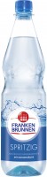 Franken Brunnen Mineralwasser Spritzig Einzelflasche 1L PET