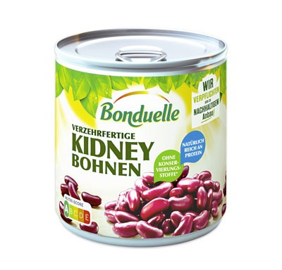 Bonduelle Kidney Bohnen 425ml Dose, 250g