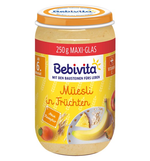 Bebivita BIO Müesli in Früchten ab dem 6. Monat 250g