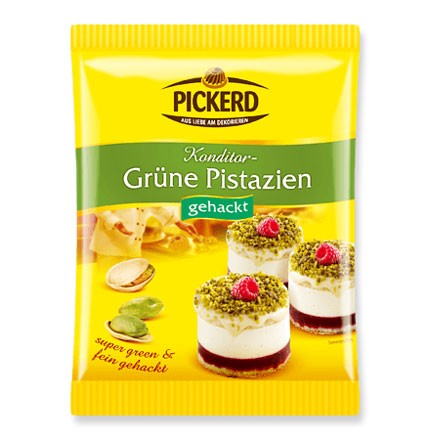 Pickerd Grüne Pistazien gehackt 25g