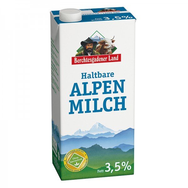 Berchtesgadener H-Milch, 3,5%, 1L