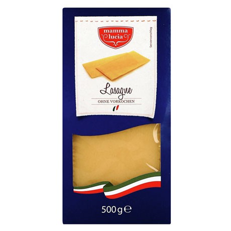 Mamma Lucia Lasagne Platten ohne Vorkochen 500g