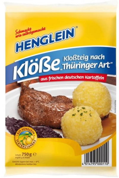 Henglein Kloßteig nach Thüringer Art 750g