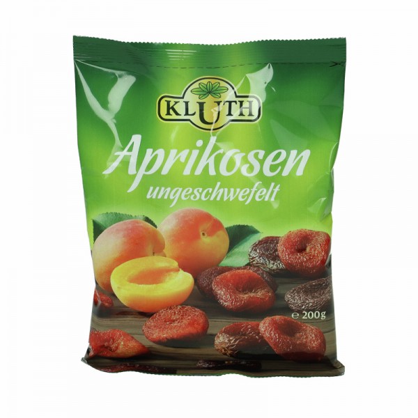 Kluth Aprikosen ungeschwefelt 200g