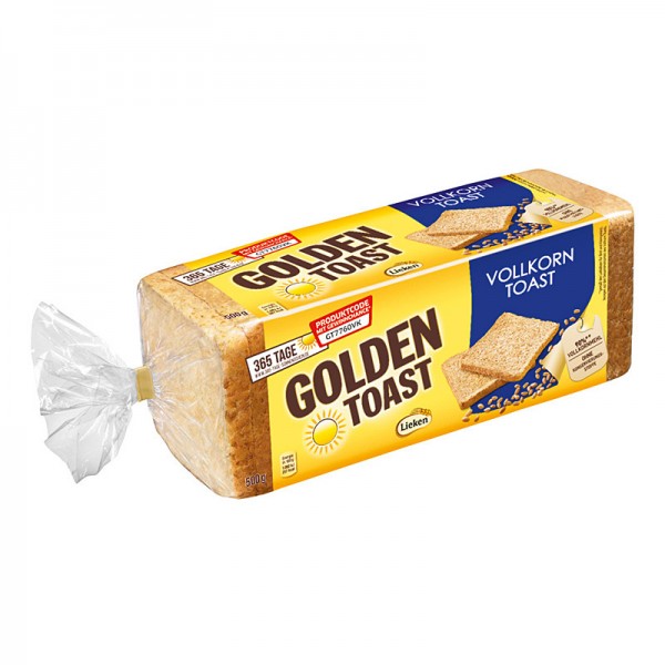 Golden Toast Vollkorntoast 500g