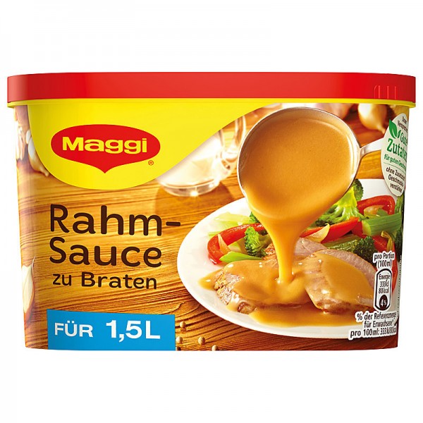 Maggi Delikatess Rahmsauce zum Braten für 1,5L