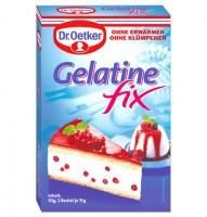 Dr. Oetker Gelatine Fix 30 g Dr. Oetker Gelatine Fix 30 g