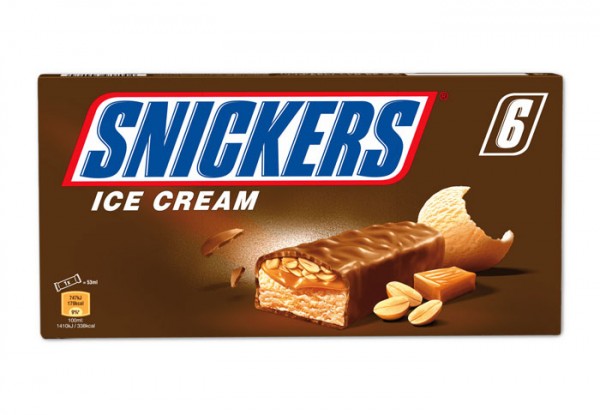 Snickers Eis Ice Cream Riegel 6 Stück