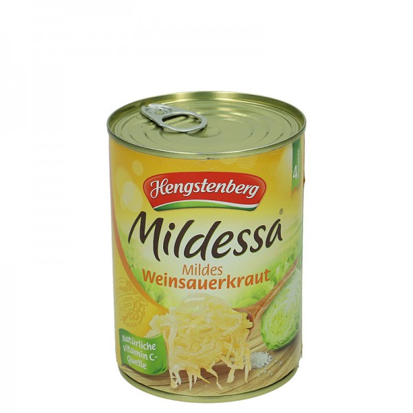 Mildessa Mildes Weinsauerkraut 580ml Dose, 520g