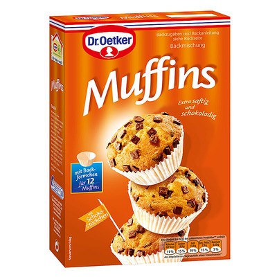 Dr. Oetker Muffins Backmischung 360g