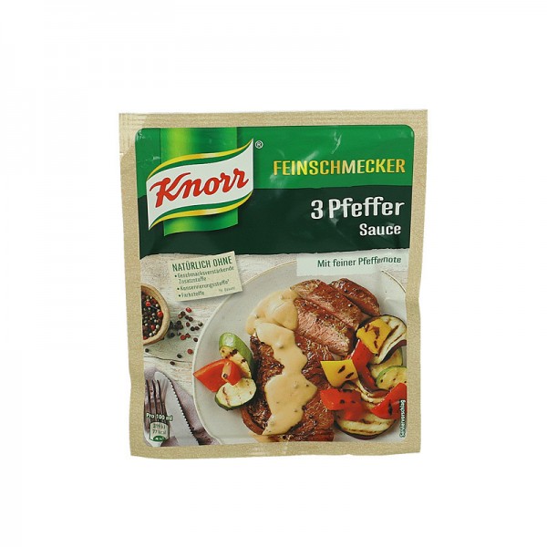 Knorr Feinschmecker 3 Pfeffer Sauce für 250ml