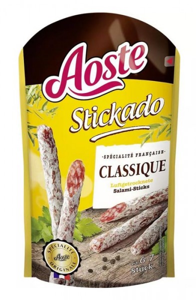 Aoste Stickado Mini Salamis Classique 70g