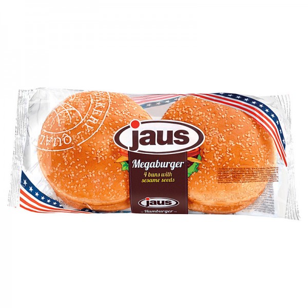 Jaus Megaburger 4er, 300g Packung