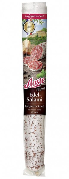 Aoste Edel Salami luftgetrocknet mit besonders feiner Körnung 225g