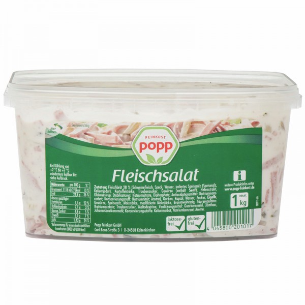 Popp Fleischsalat XL 1kg