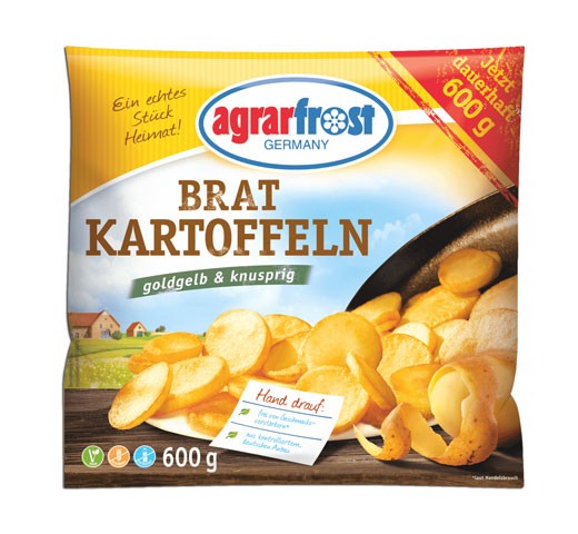 Agrarfrost Bratkartoffeln goldgelb & knusprig 600g