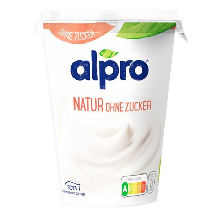 Alpro Soja Joghurtalternative Natur Ungesüßt 500g