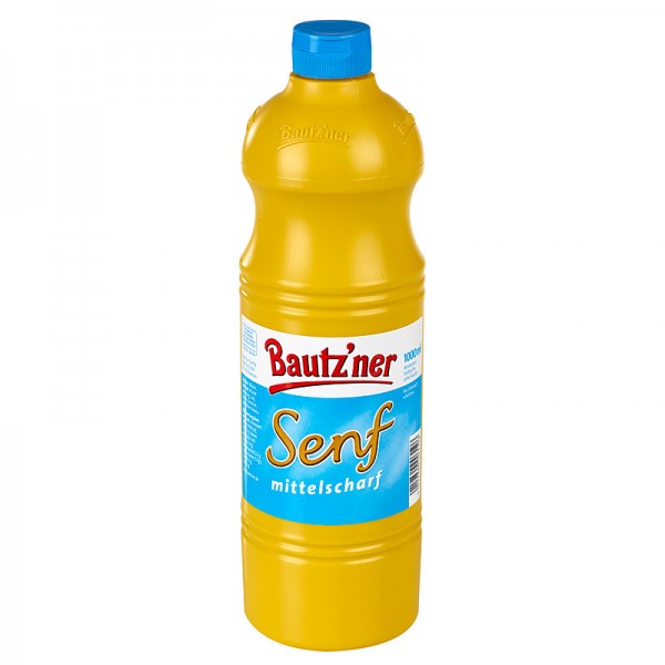 Bautz`ner Senf mittelscharf 1000ml